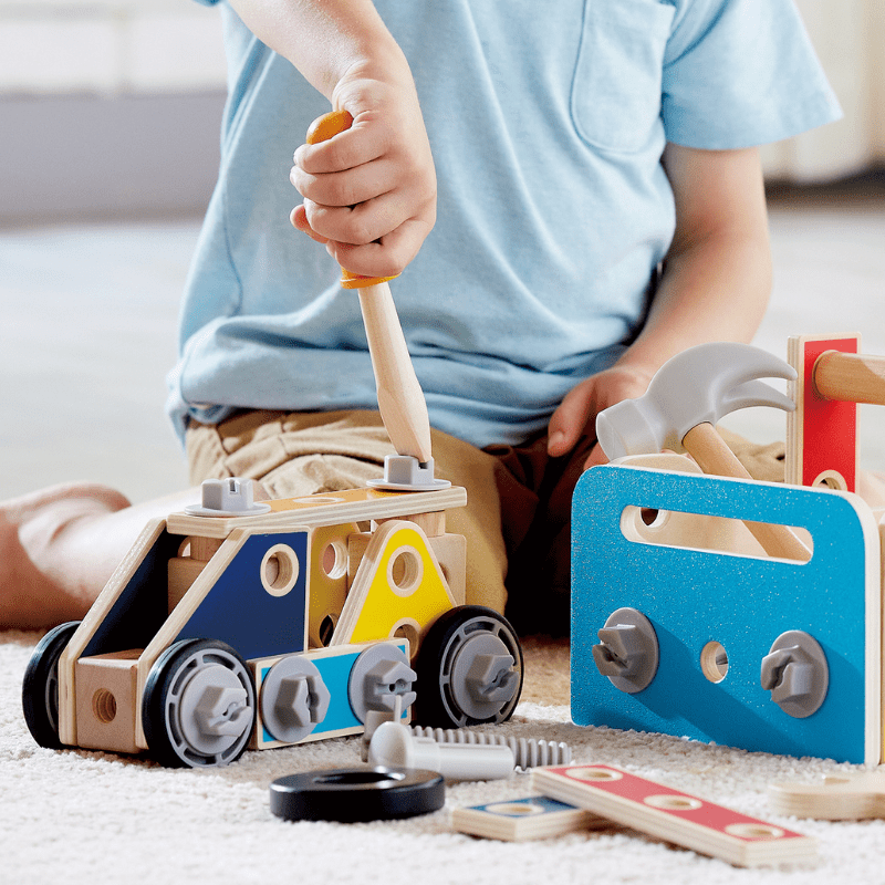 Hape Juegos de roles Caja de herramientas Build-It - Hape E3220