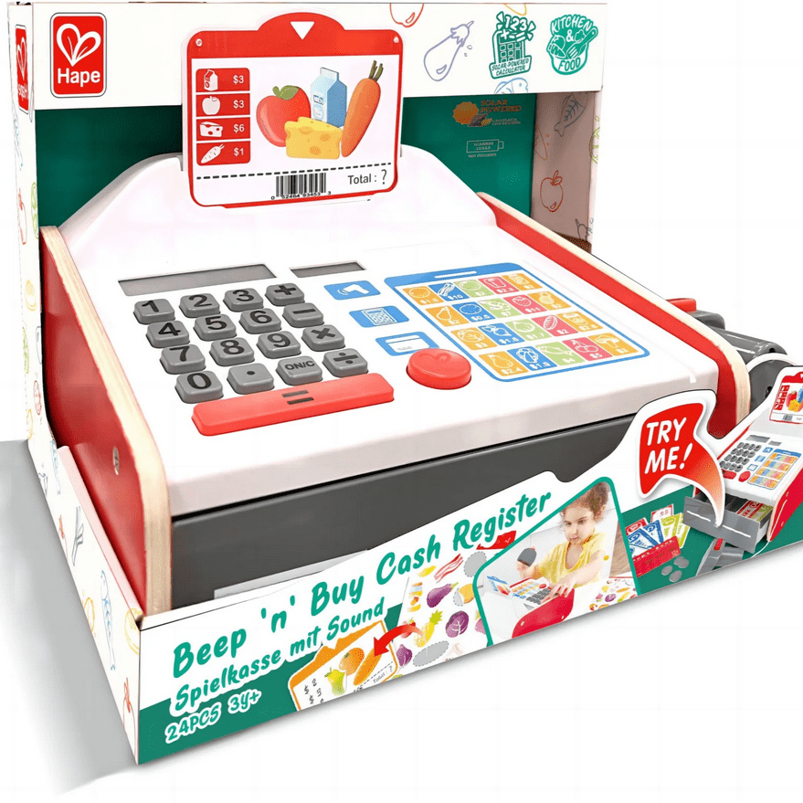 HAPE Juegos de roles Caja registradora E3184