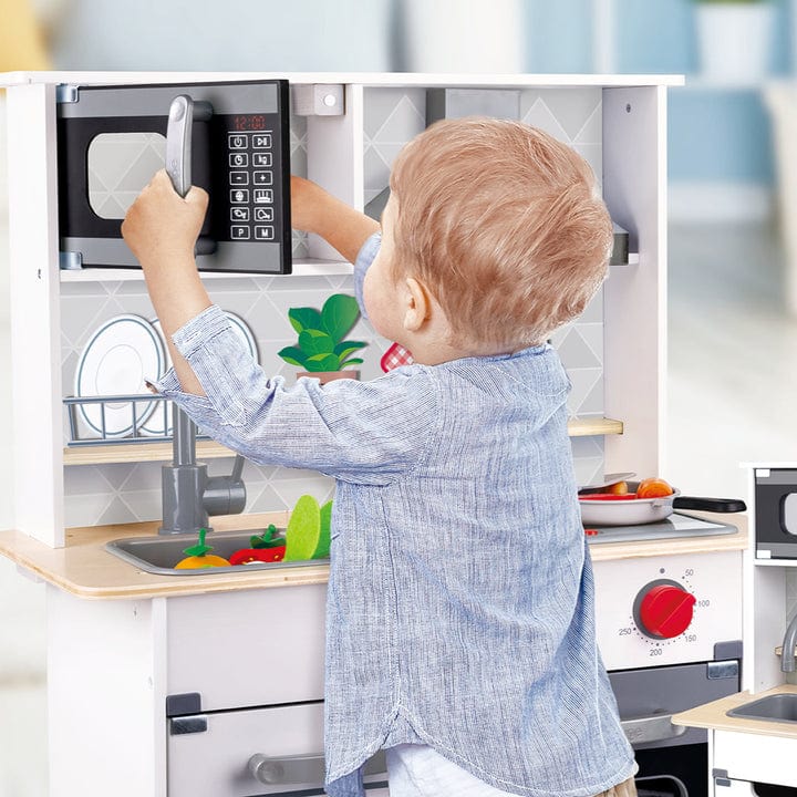 Hape Juegos de roles Cocina y encimera con efectos de luz y sonido - Hape E3211