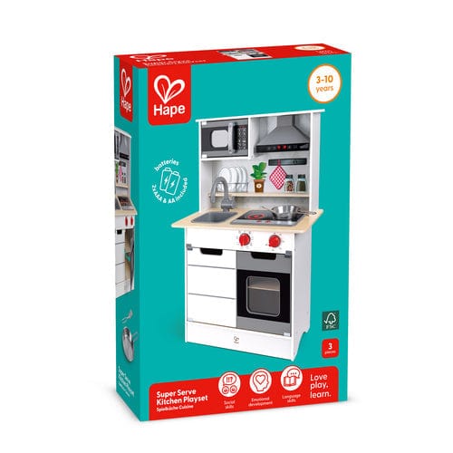 Hape Juegos de roles Cocina y parilla con efectos de luz y sonido - Hape E3211