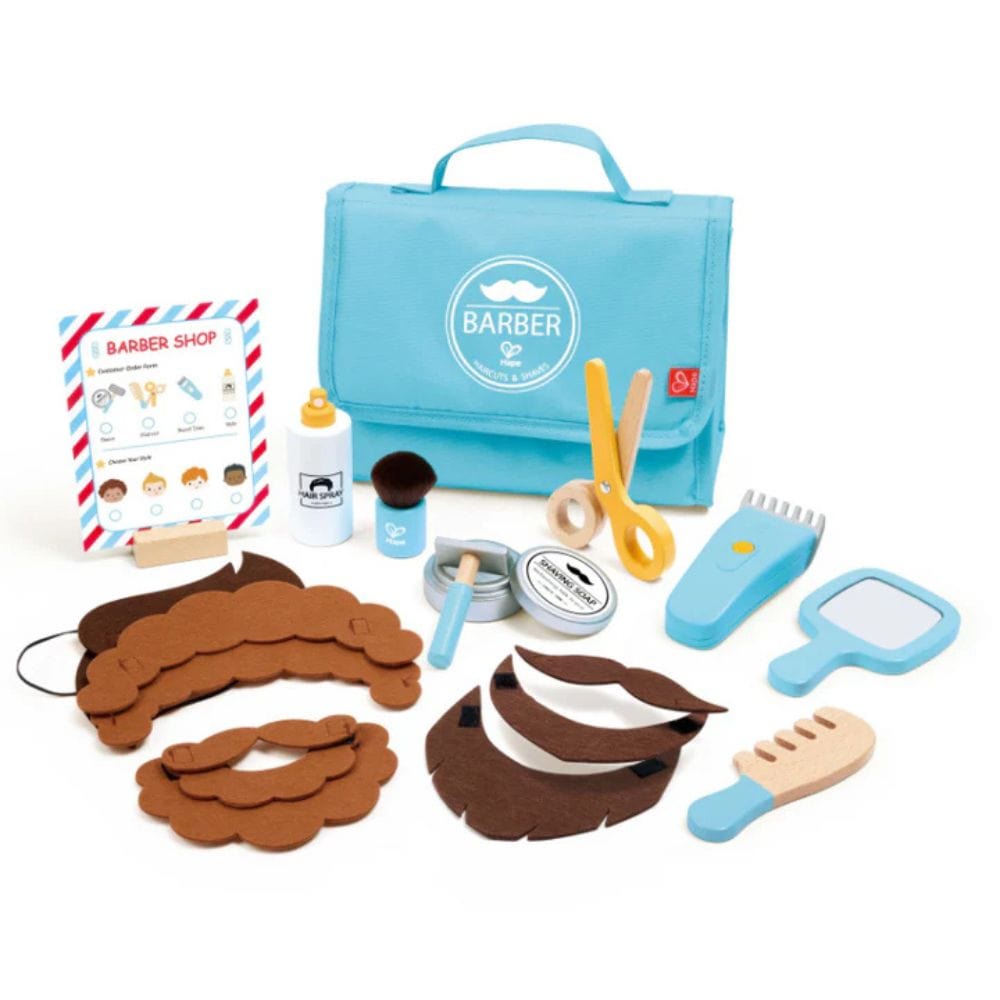 Hape Juegos de roles Kit de Barberia - Hape E3226