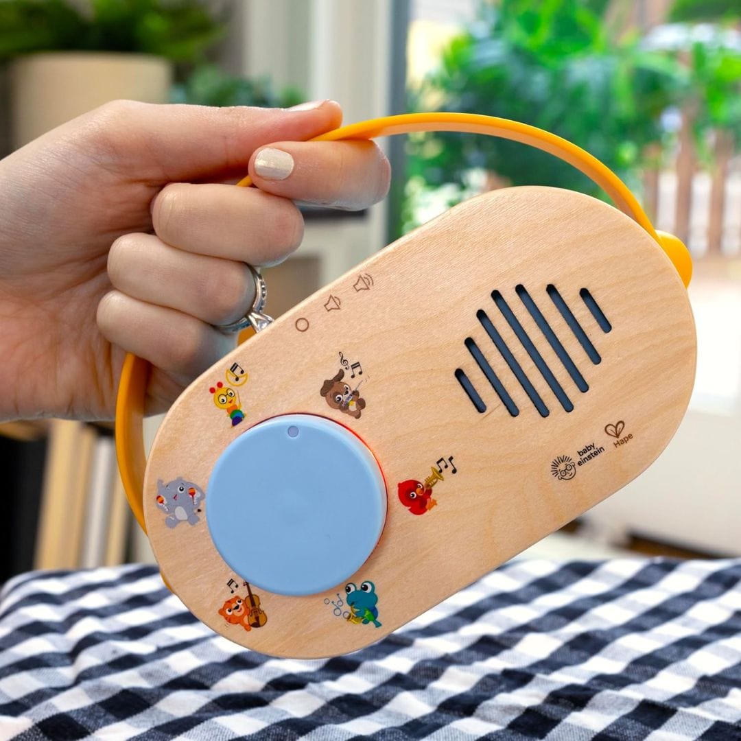 Hape Juegos de roles Radio de aprendizaje de madera - Hape 800921