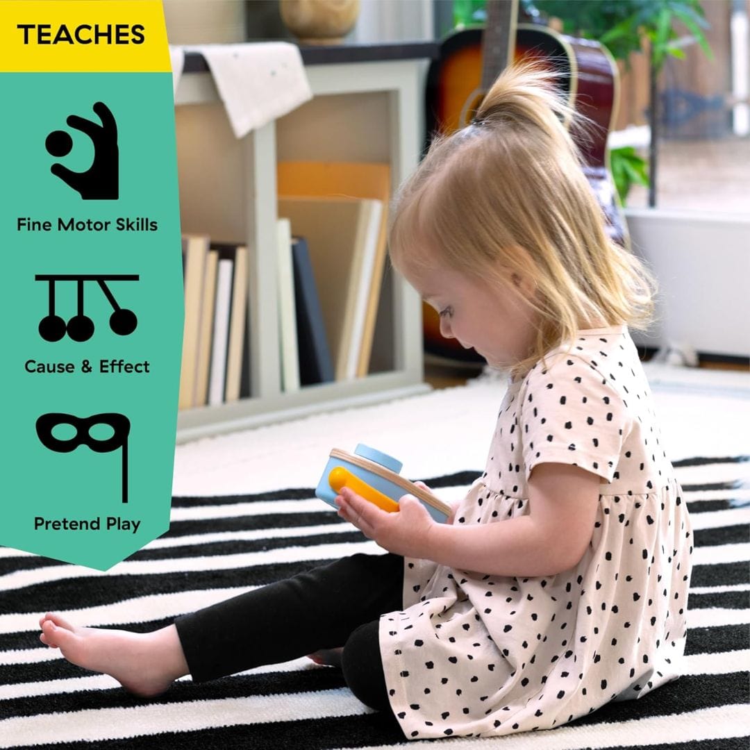 Hape Juegos de roles Radio de aprendizaje de madera - Hape 800921