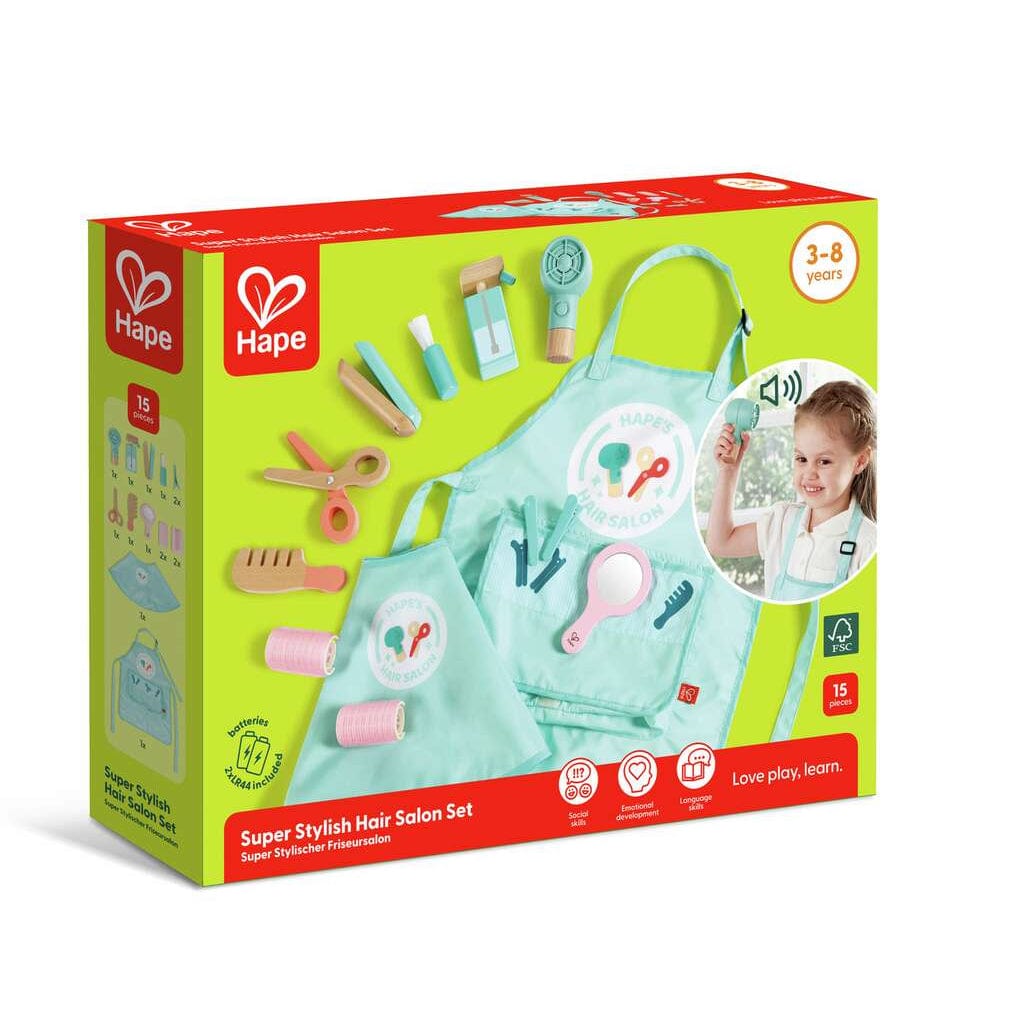 Hape Juegos de roles Set de peluquería - Hape E3060