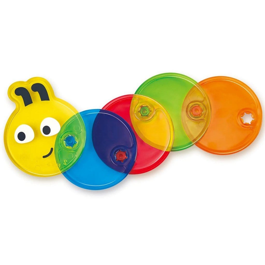 Hape Juguetes de actividades para bebés Juego oruga de colores - Hape E1004