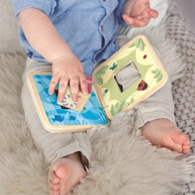 HAPE Libros Libro de Madera Animales Aventureros E8523