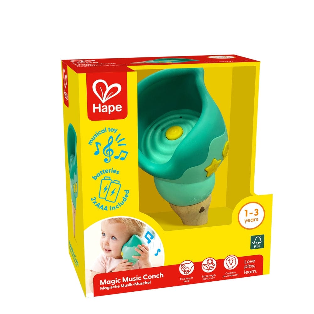 Hape Micrófonos Caracola musical mágica - Hape E0637