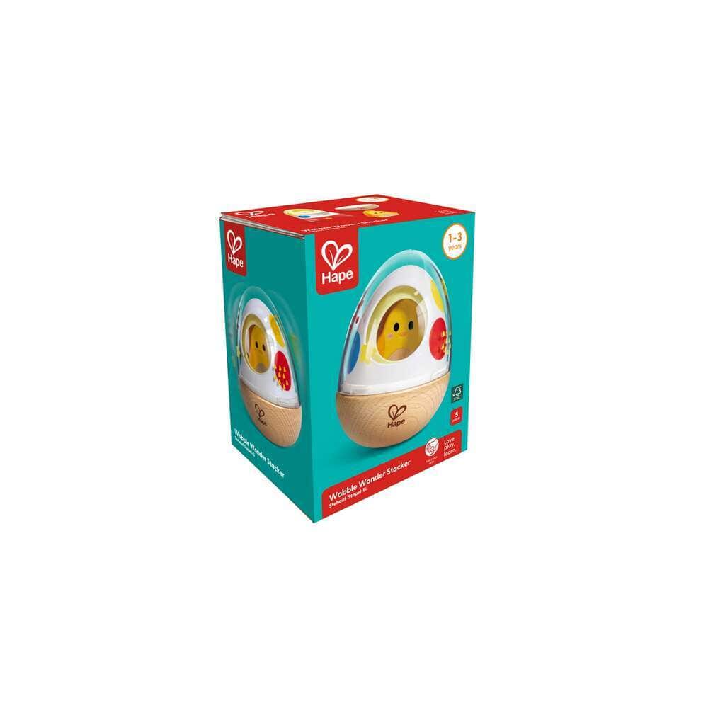 Hape Puzzles y encajes Apilador Wobble Wonder - Hape E0514