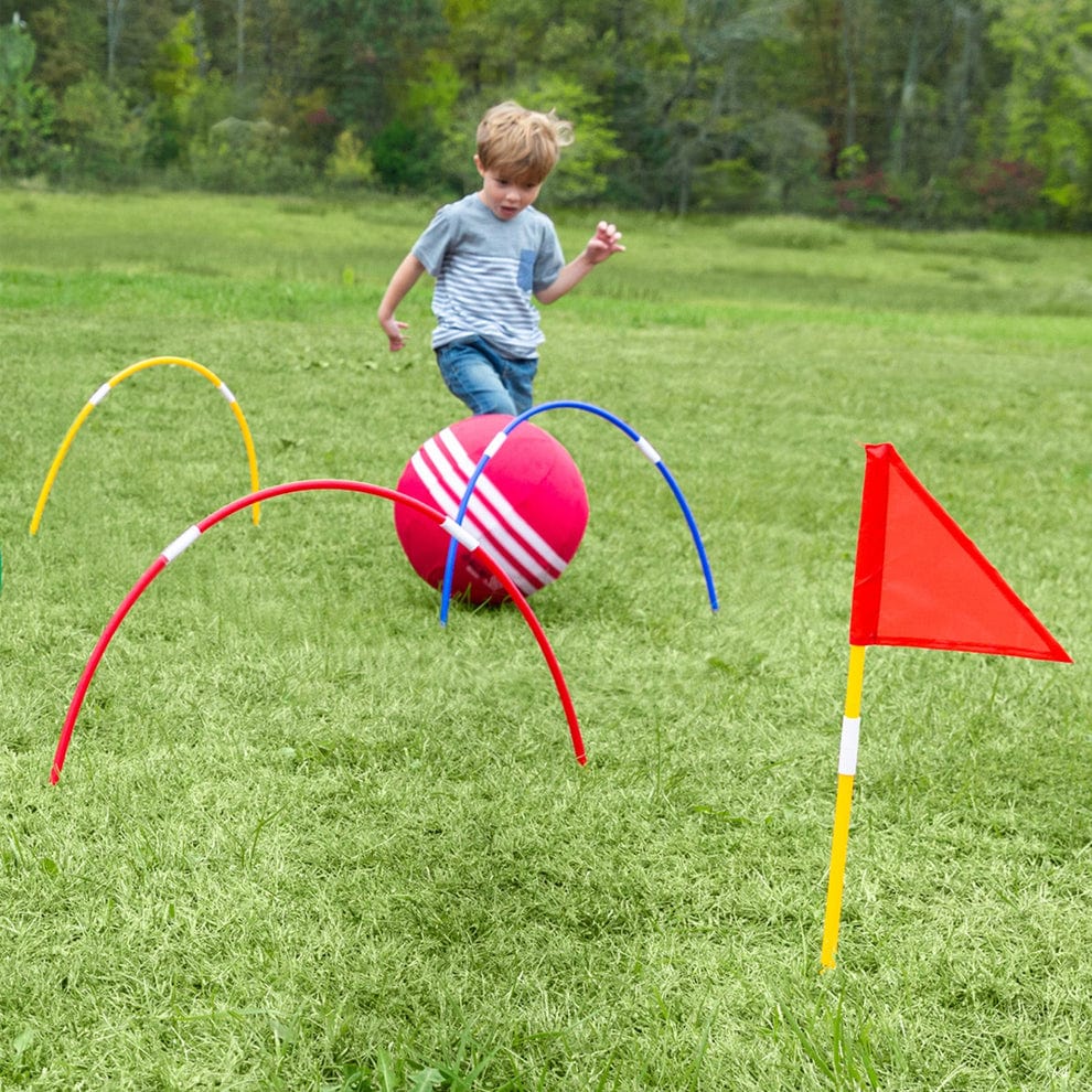 Hostfull Juegos de Exterior Set de Juego de Croquet Gigante - HostFull 65980