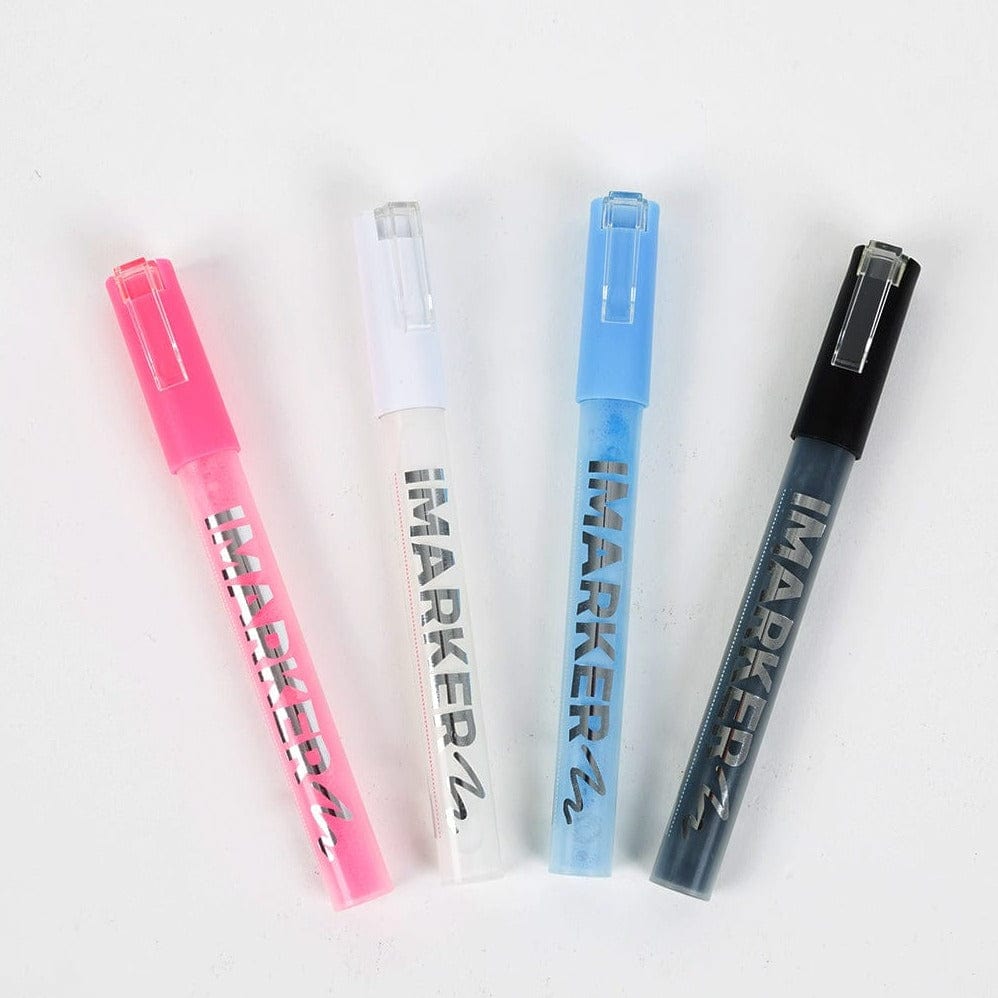 Imanix Juegos Magnéticos 4 Plumones Imarker - Imanix IMA-PEN4