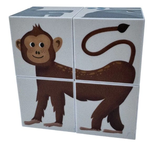 Imanix Juegos Magnéticos Imacube Baby Animals 4 piezas - Imanix IMA-BB04