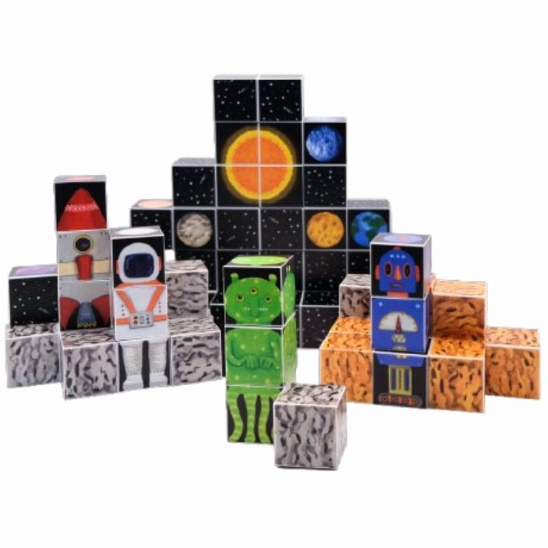 Imanix Juegos Magnéticos Imacube Space 50 piezas - Imanix IMA-CUSP50