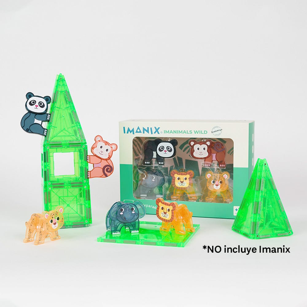 Imanix Juegos Magnéticos Imanimals Wild Jungle 5 Piezas IMA-ANI1