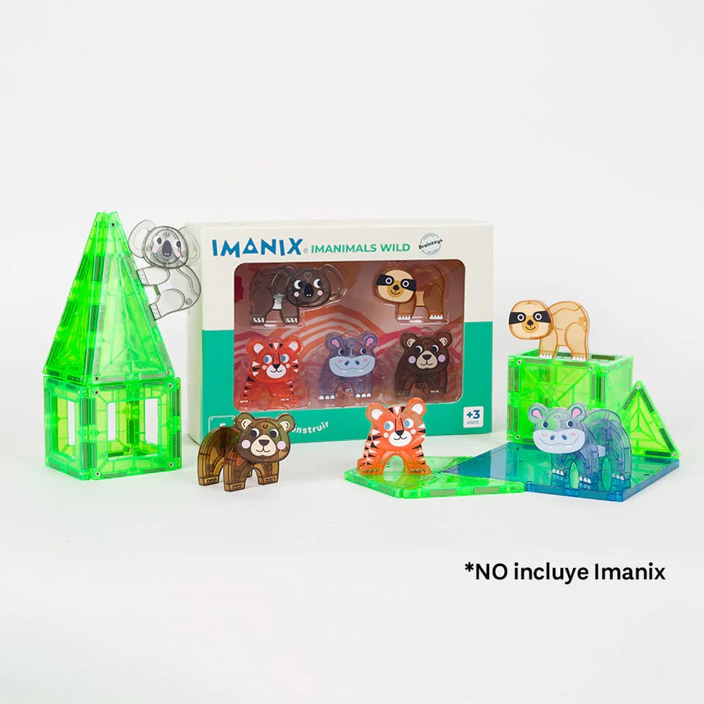 Imanix Juegos Magnéticos Imanimals Wild Savannah 5 Piezas IMA-ANI2