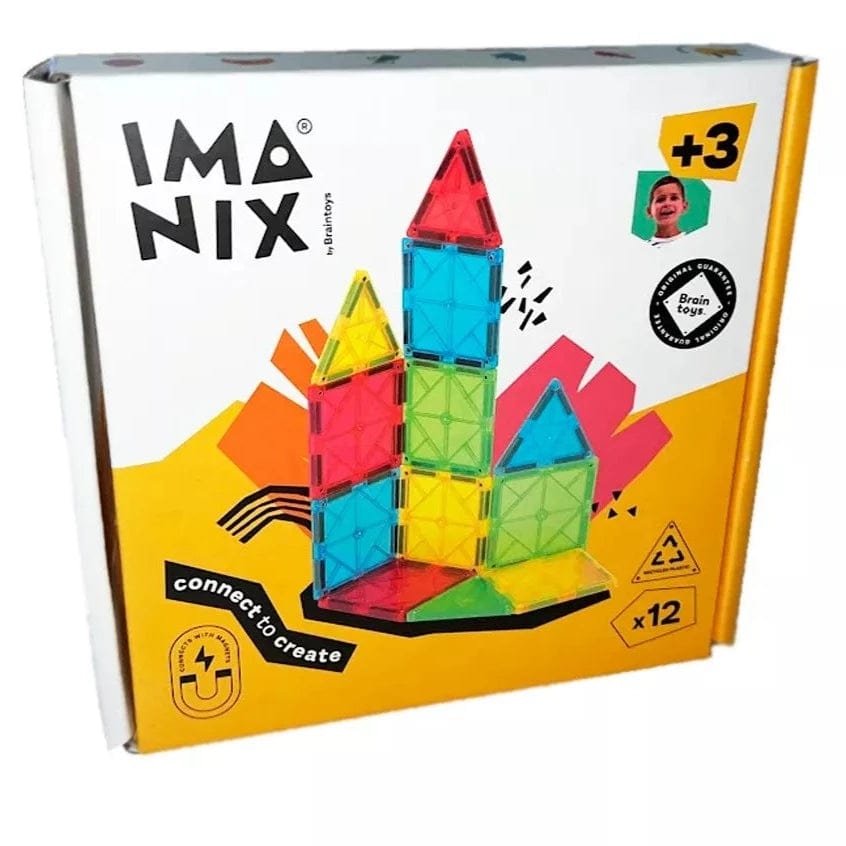 Imanix Juegos Magnéticos Imanix 12 piezas magnéticas IMA012