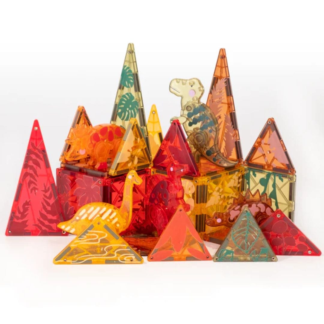 Imanix Juegos Magnéticos Imanix dino 30 piezas IMA-DI30