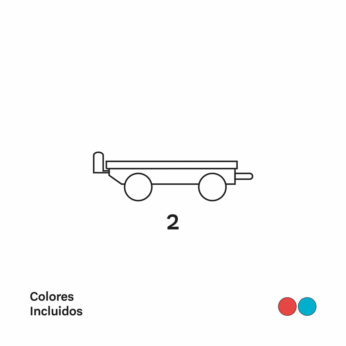 Imanix Juegos Magnéticos Set 2 Carros imanix IMA-CC2
