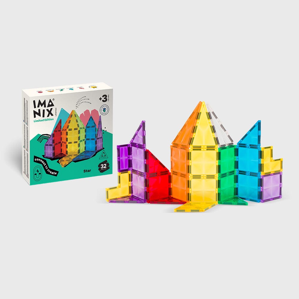 Imanix Juegos Magnéticos Set Imanix Star 32 Piezas IMA-S32