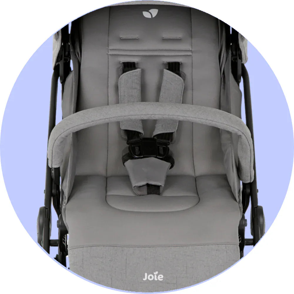JOIE Coches Coche de Paseo Compacto 3 en 1 Tourist Pebble Joie JO420S1706PEBB