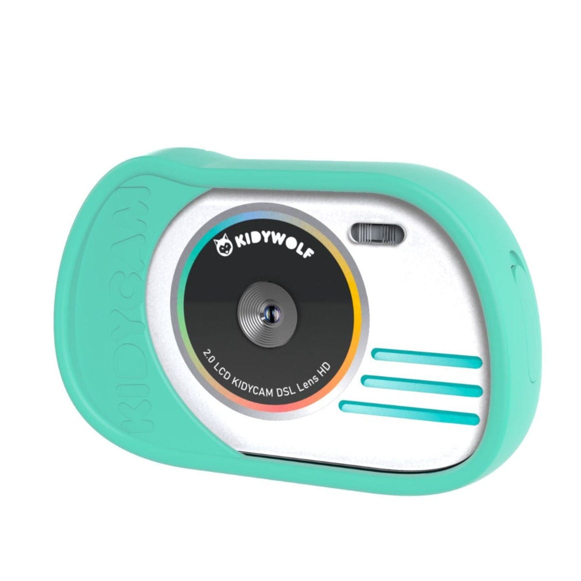 Kidywolf Camara de foto Cámara de Foto Impermeable Turquesa KIDYCAM-CY