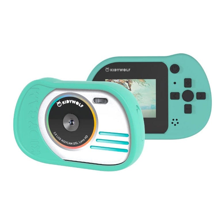 Kidywolf Camara de foto Cámara de Foto Impermeable Turquesa KIDYCAM-CY