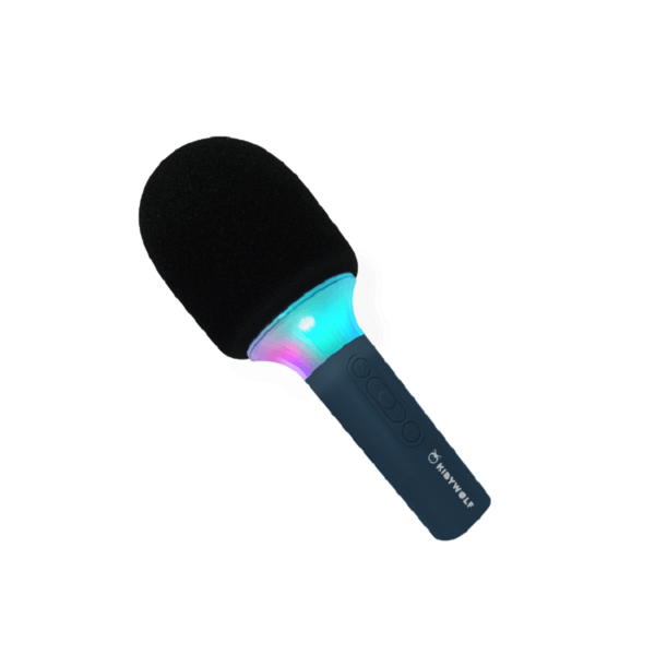 Kidywolf Instrumentos musicales Micrófono azul KIDYMIC-BU