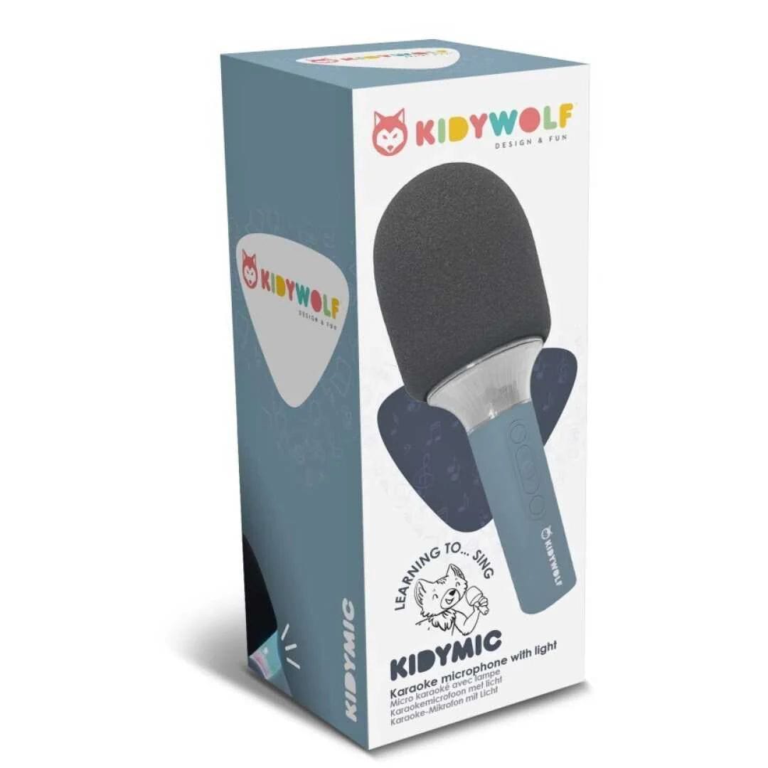 Kidywolf Instrumentos musicales Micrófono azul KIDYMIC-BU