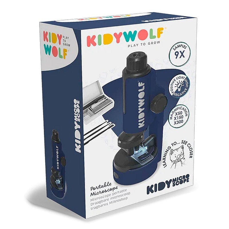 Kidywolf Juegos de Ciencia KidyMicroscopio - Kidywolf KIDYMICROSCOPE-BU