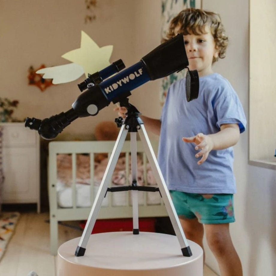 Kidywolf Juegos de Exterior Kidytelescopio Astronómico - Kidywolf KIDYTELESCOPE-BU