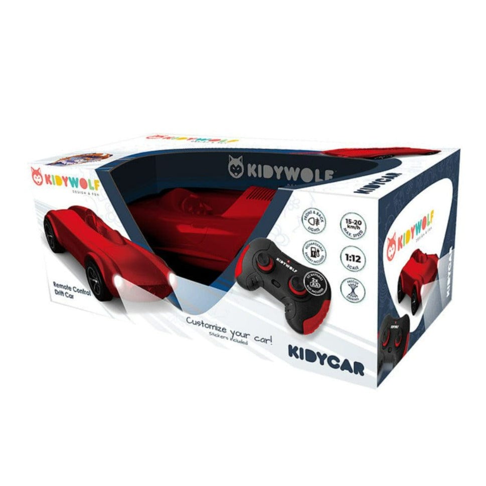 Kidywolf Transportes Auto a Control Remoto Rojo KIDYCAR-RD