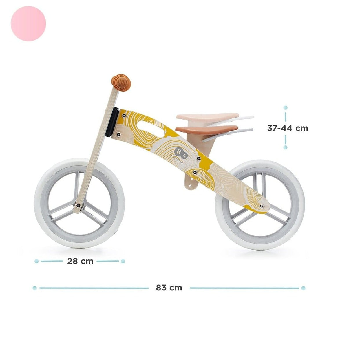 KINDERKRAFT Bicis Bicicleta Balance Runner Yellow KRRUNN00YEL