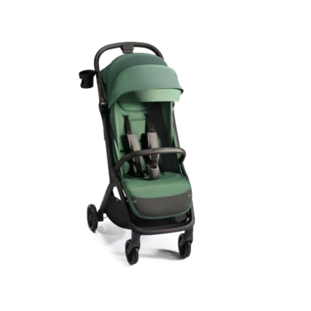 Kinderkraft Coche Coche de paseo compacto Nubi 2 verde KSNUBI02GRE