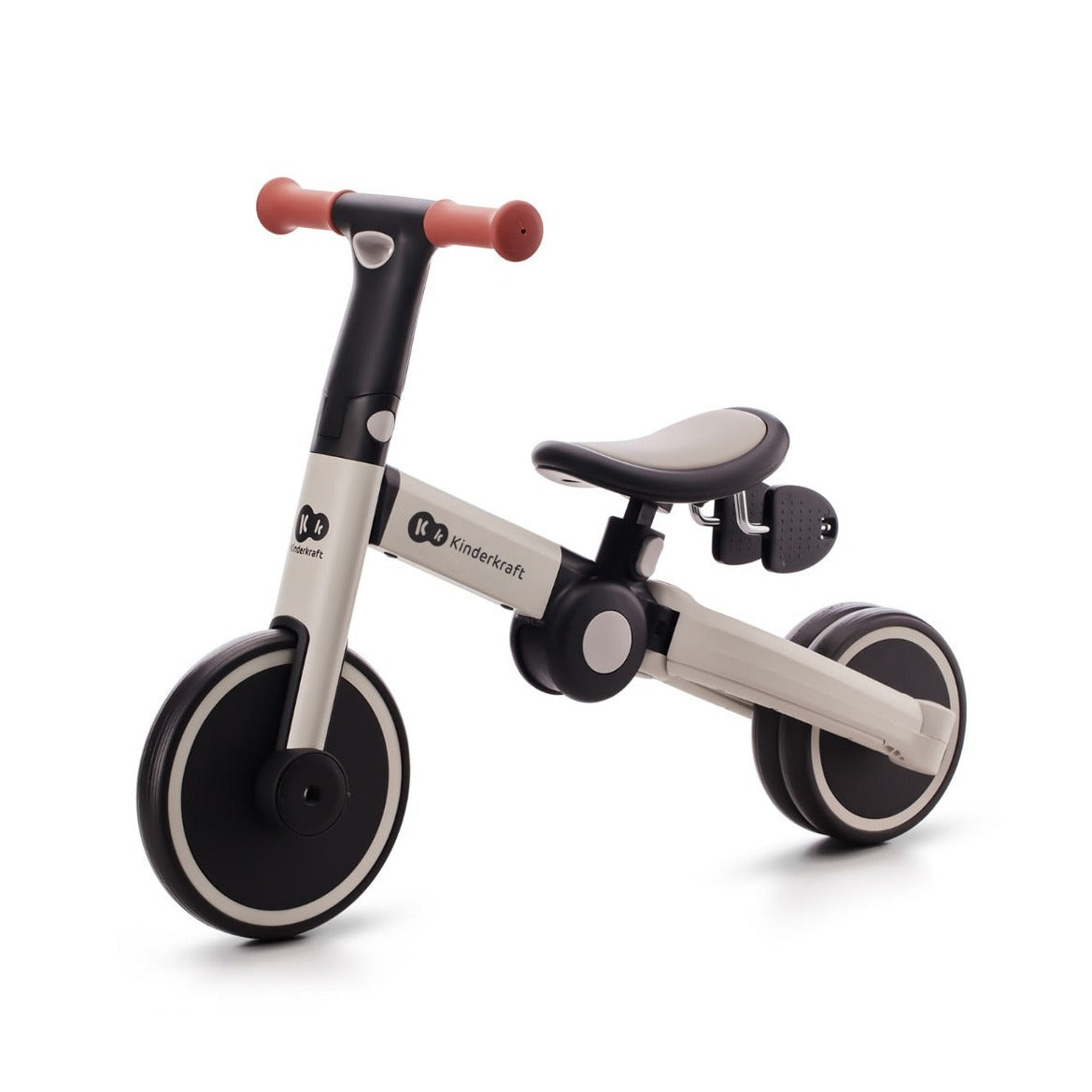 KINDERKRAFT Triciclos Triciclo 4TRIKE 3 en 1 Gris - Kinderkraft KR4TRI00BLK