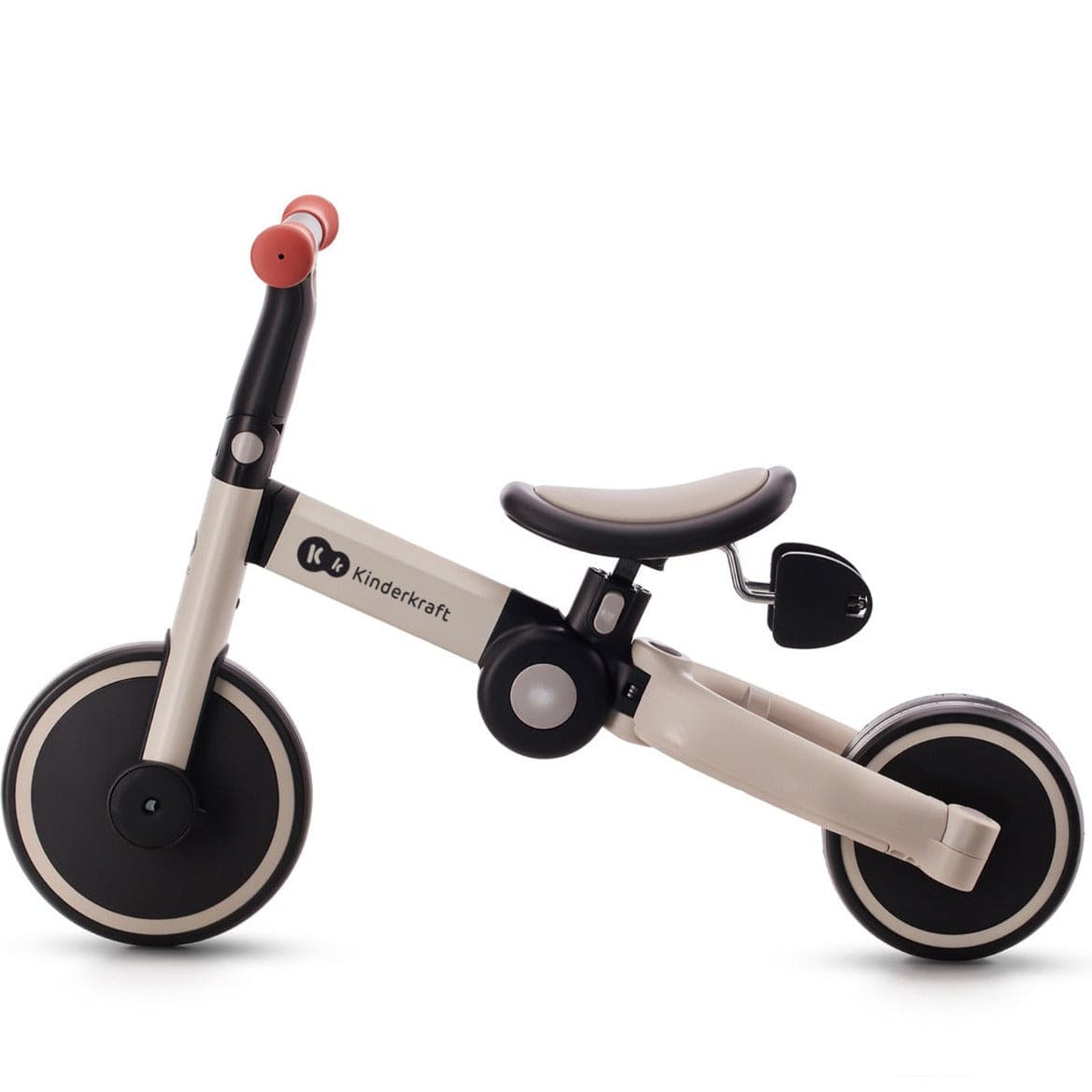 KINDERKRAFT Triciclos Triciclo 4TRIKE 3 en 1 Gris - Kinderkraft KR4TRI00BLK