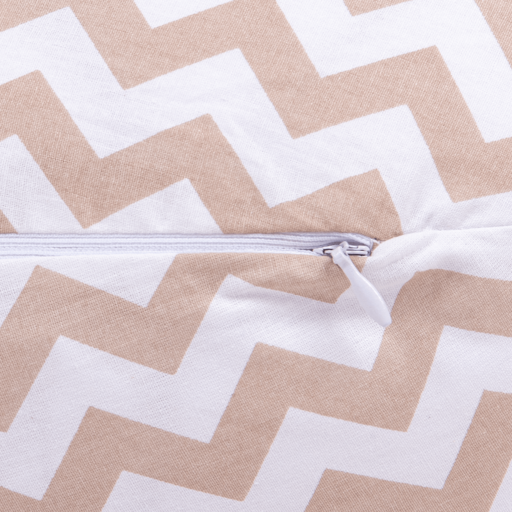 KISSENBAG Cojin de Lactancia Cojín multifuncional zigzag Beige - Kissenbag KISSENZIGZAGBEIGE