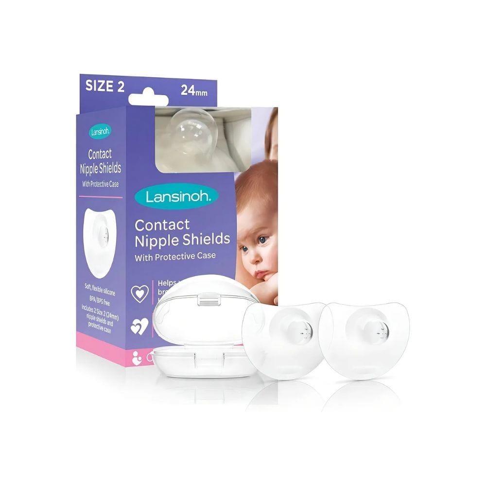 Lansinoh Lactancia Materna Protector de pezon 24 mm Talla 2 - Lansinoh 70171