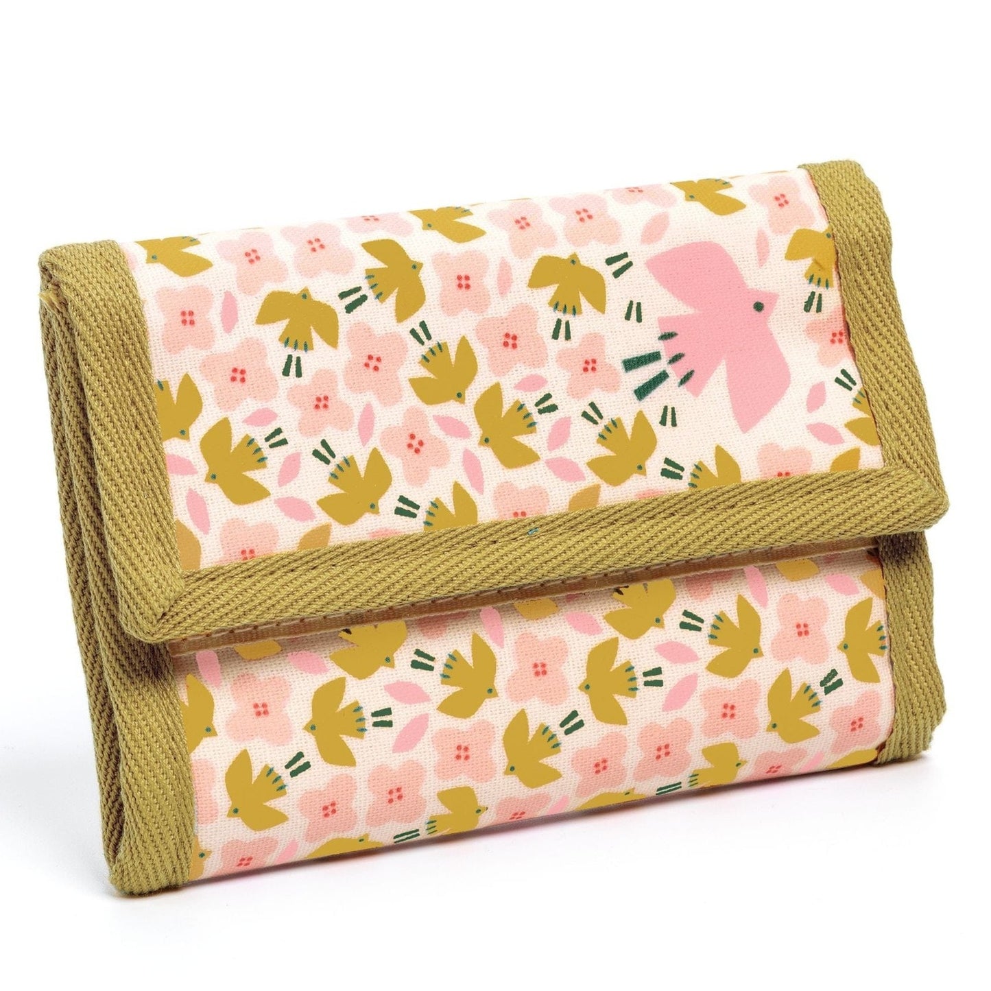 Little Big Room Accesorios Billetera Pajaros Velcro