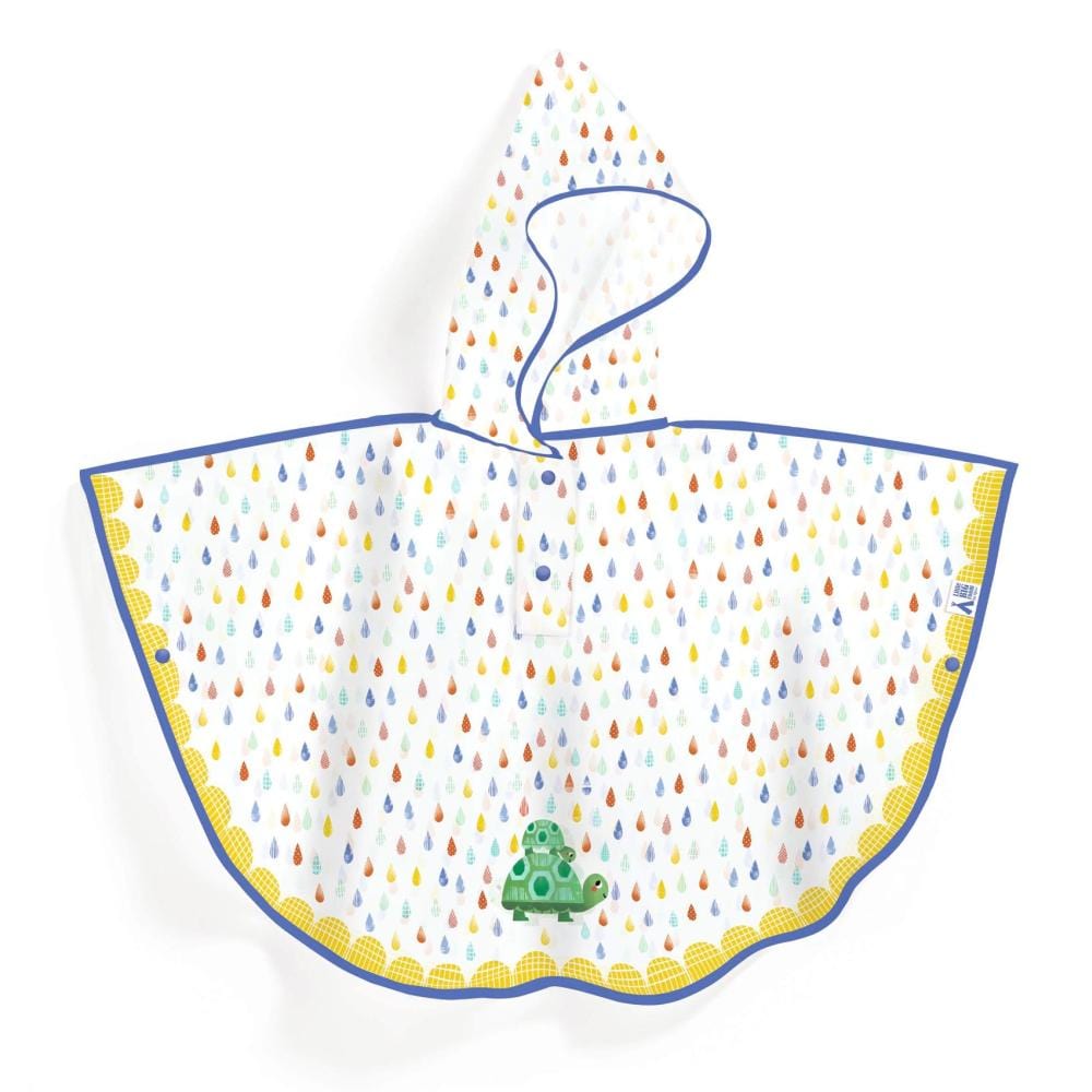 Little Big Room Accesorios para Ropa Capa de lluvia tortuga 3 a 5 años