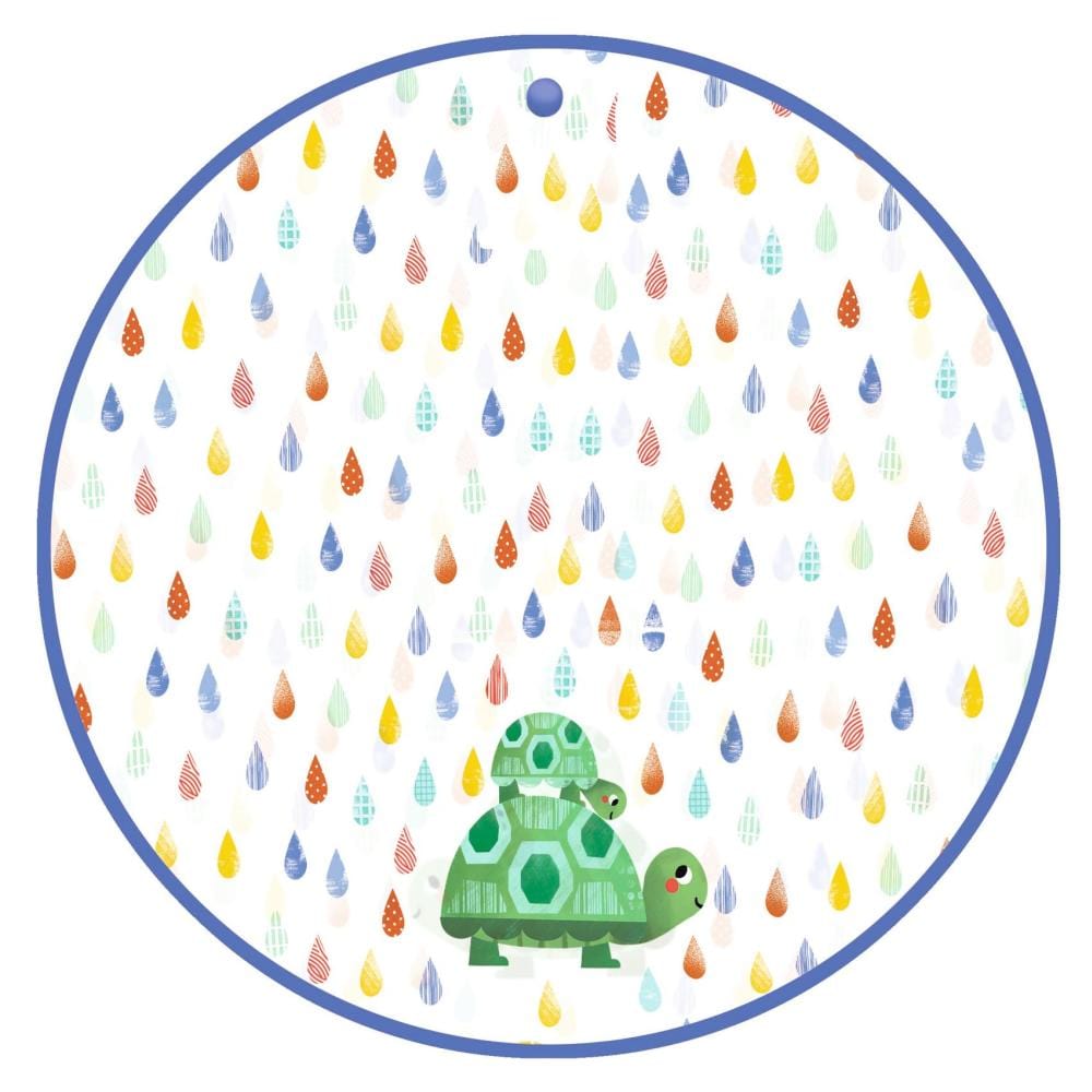 Little Big Room Accesorios para Ropa Capa de lluvia tortuga 3 a 5 años