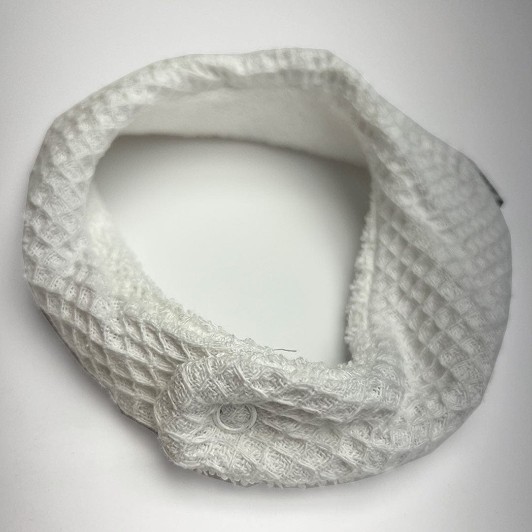 Little One Accesorios bebé Babero Bandana Blanco LOBABLA