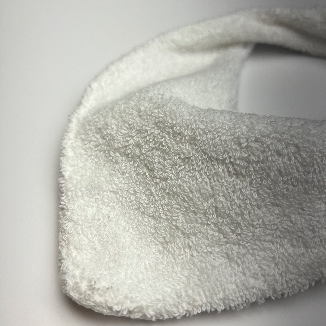 Little One Accesorios bebé Babero Bandana Blanco LOBABLA