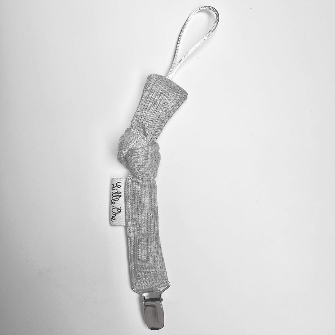 Little One Accesorios bebé Portachupete gris
