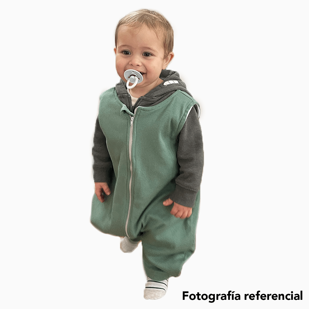 Little One Sacos de Dormir Saquito de dormir con patitas Verde Talla 6 TOG 2 LOSVT6