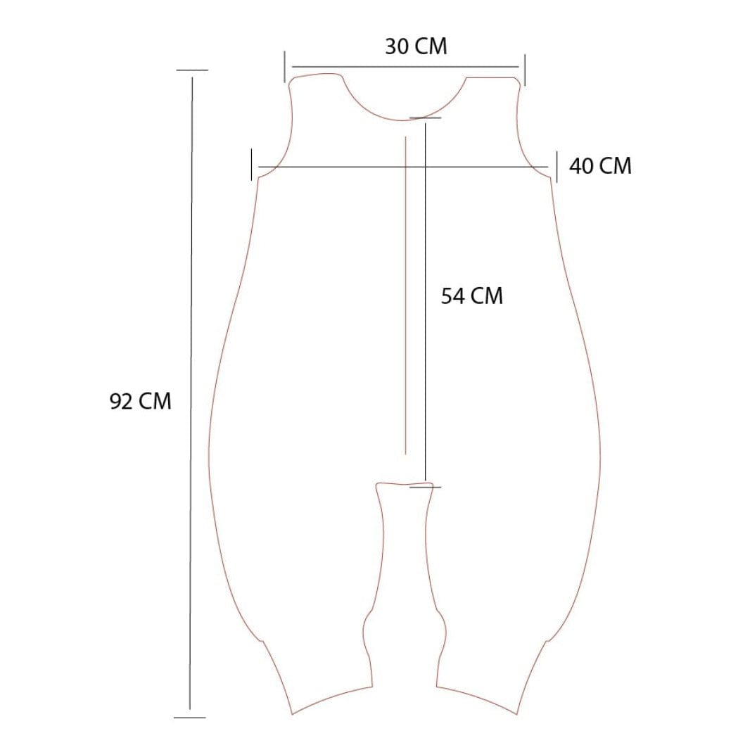 Little One Sacos de Dormir Saquito de dormir con patitas Verde Talla 6 TOG 2 LOSVT6