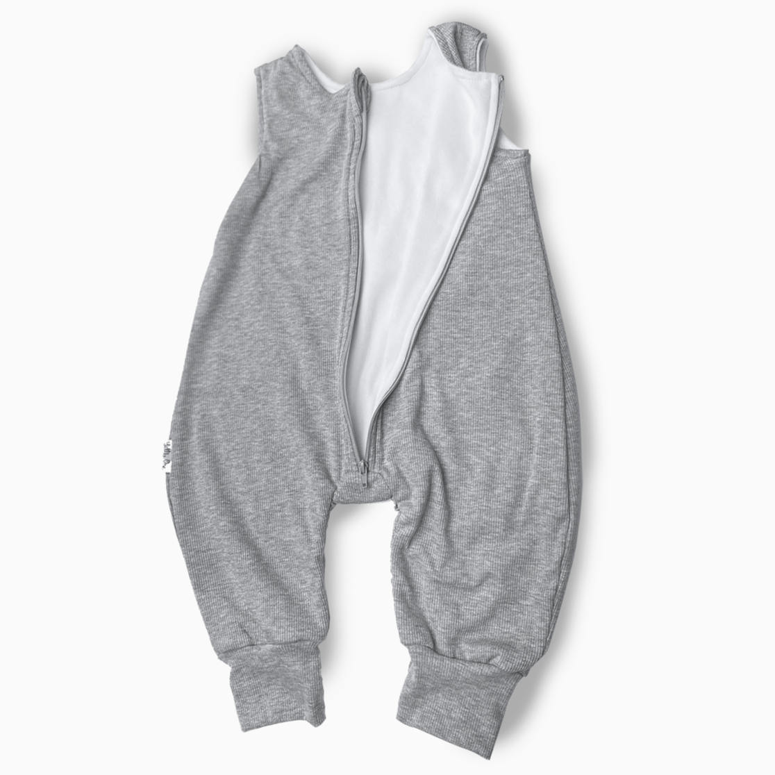 Little One Saquito de dormir con patitas Gris Talla 1