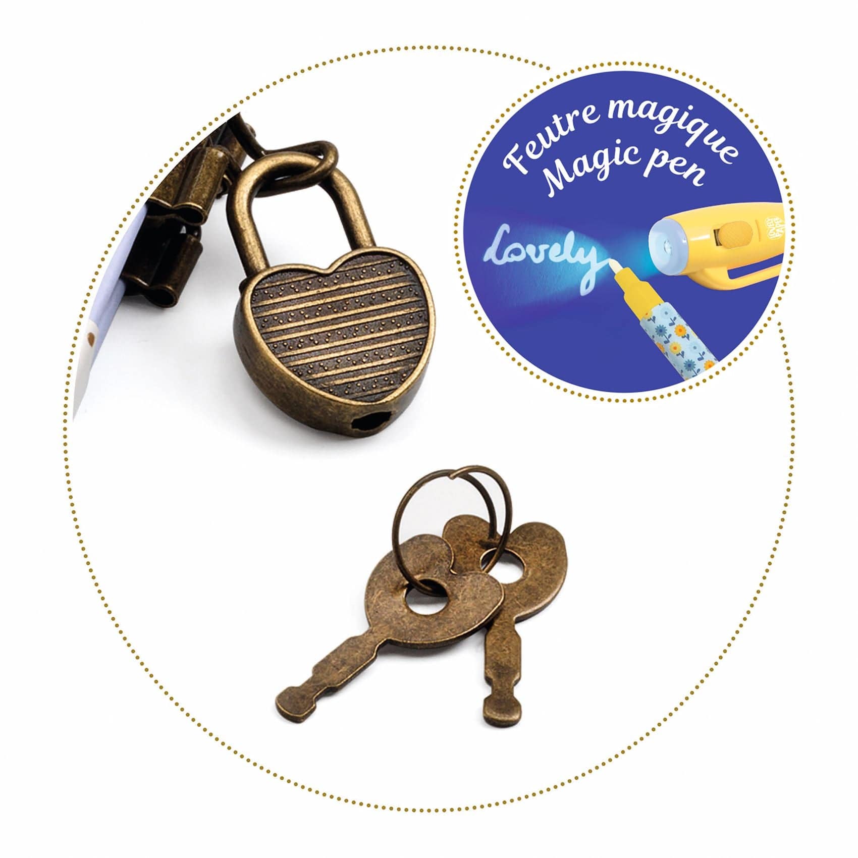 Lovely Paper Arte / Manualidades Diario de vida con lápiz mágico invisible - kendra DD03624