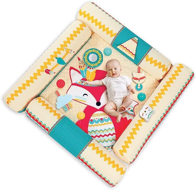 LUDI Destreza y Habilidades Alfombra de juego y gimnasio inflable LU20012