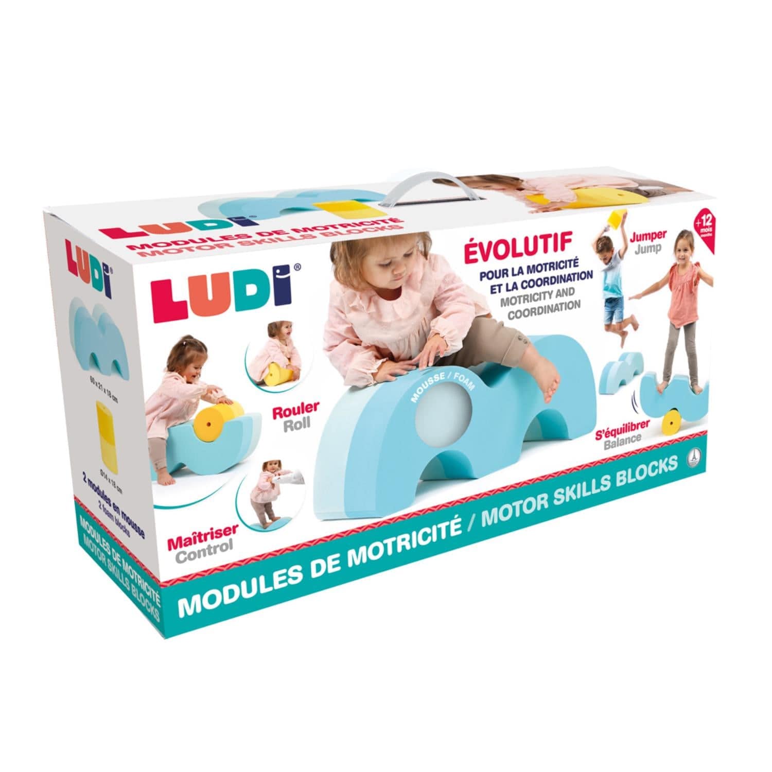 LUDI Destreza y Habilidades Módulos de motricidad y coordinación - Ludi LU90112