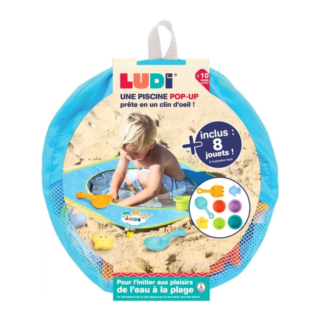 LUDI Juegos de Exterior Piscina de Playa Pop UP LU2202