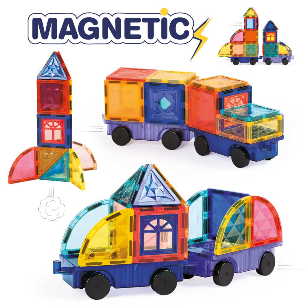 Ludi Juegos Magnéticos Juego de vehículos magnéticos - Ludi LU50053